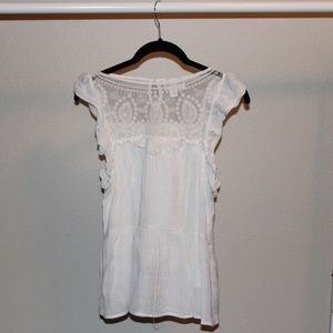 Jun & Ivy white blouse